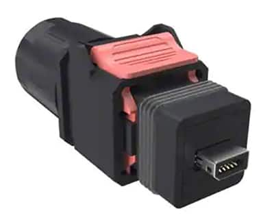 Imagen del conector de enchufe NDHN3A2 IP67 de Amphenol