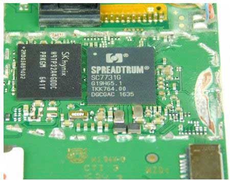 The SPREADTRUM SC7731G Processor