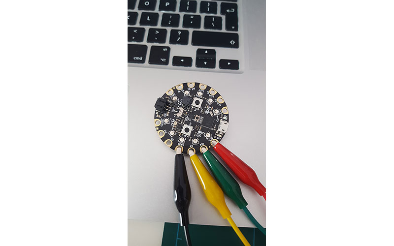Connecting Alligator Clips to the Circuit Playground