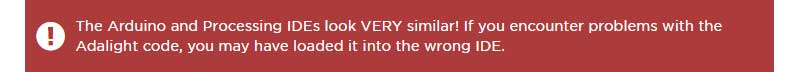 The Arduino and Processing IDEs look VERY similar!